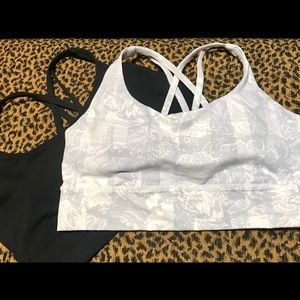2- Lululemon Emery Bra LongLine